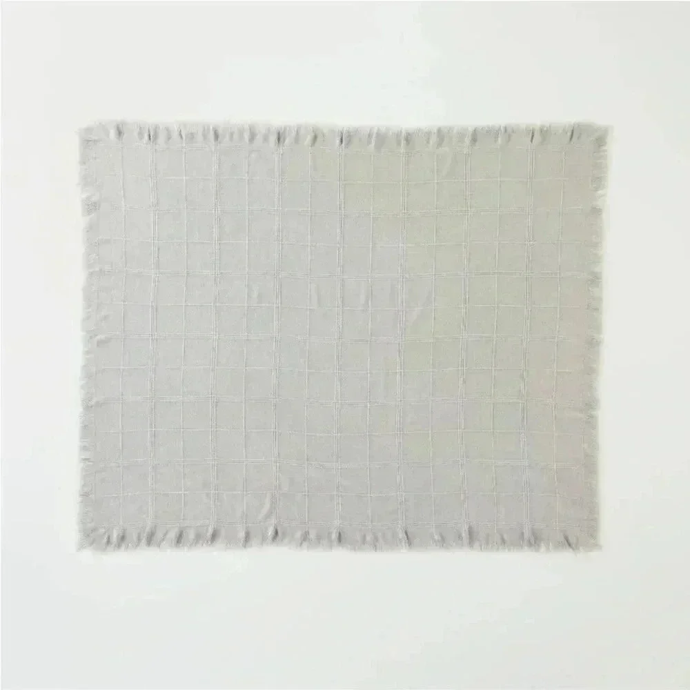 NWOT HEARTH & HAND TEXTURED GRID THROW BLANKET‎